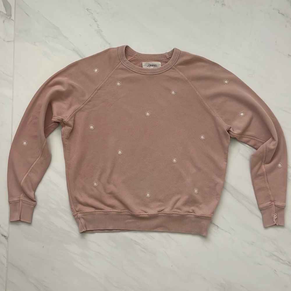 GUC The Great College Sweatshirt with Embroidery Size 1